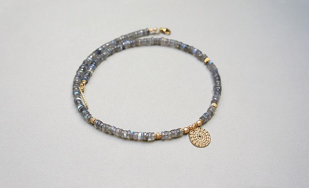 chokery Labradoryty vol. 16 choker /18.03.25/  - Szlachetna kolekcja