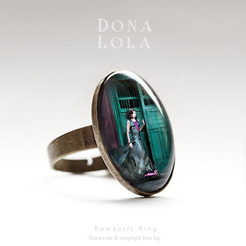 Dona Lola, romantyczny pierścionek Ewa Saj Fotografie