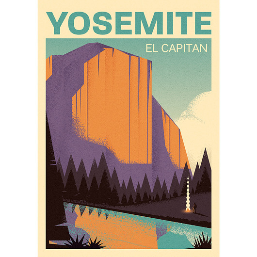 Plakat Yosemite,El Capitan,park narodowy,USA Galeria EMU
