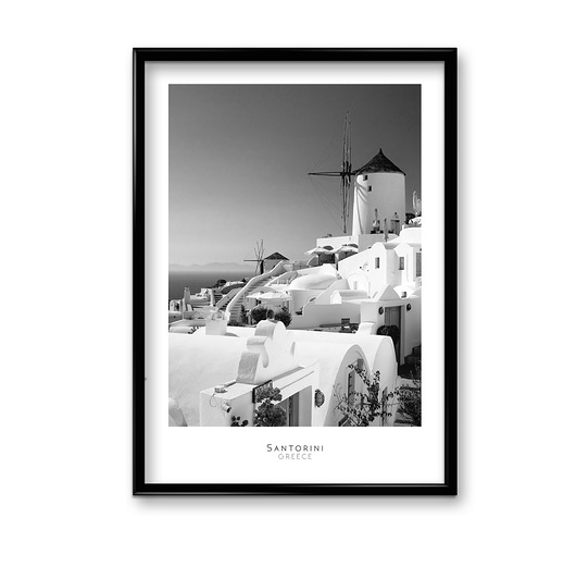 Plakat Santorini  Bury Lis