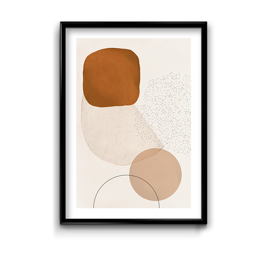 Plakat Abstract Beige #2  Bury Lis