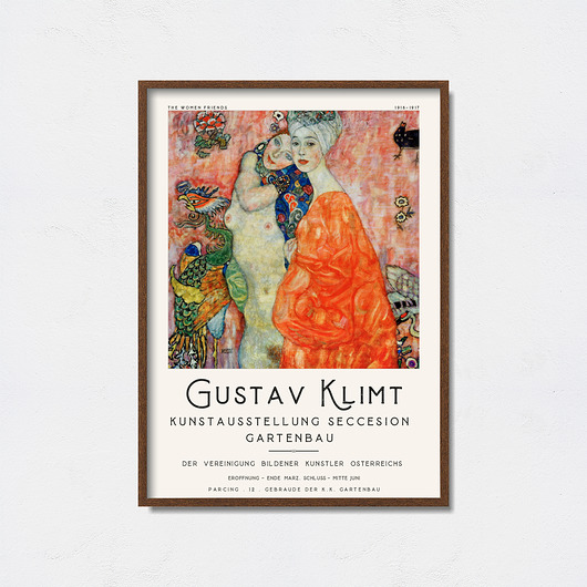 Gustav Klimt plakat do wystawy Pas De LArt