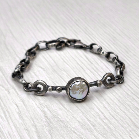 bransoletki srebrne Chaos - bransoleta srebrna