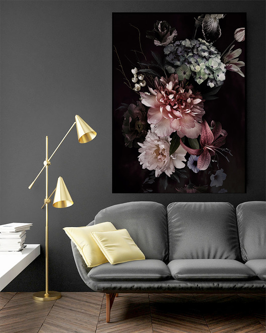 Kwiaty | 50x70 cm Milo Mi