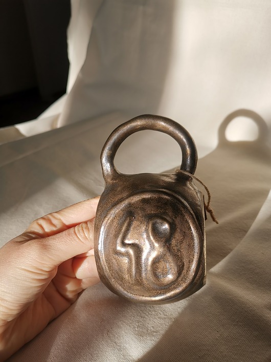 kubki Kubek kettlebell  złoty - 48 kg