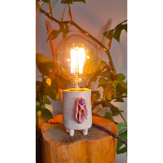 lampy stołowe Lampka nocna ceramiczna CZAROIT #04