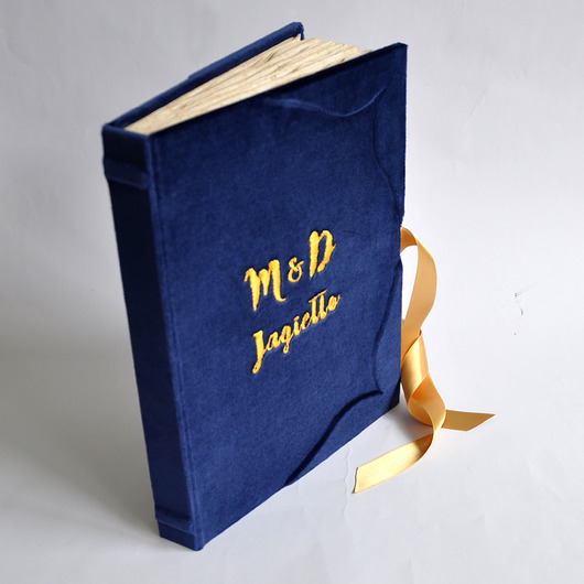 A4 aksamitny notes personalizowany papirell