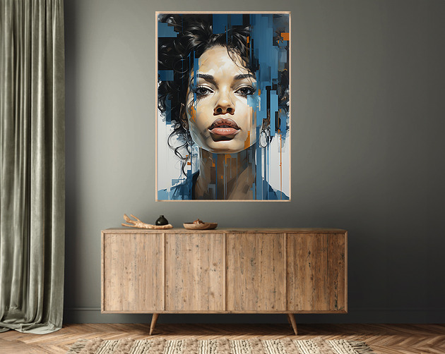 plakaty Barwy Afryki - Plakat - Druk - Abstrakcja, Surrealizm, Fotografia, Loft #48