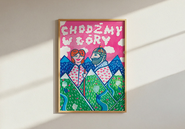 plakaty Plakat Chodźmy w góry