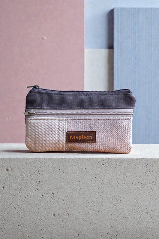 portfele damskie Portfel damski szary