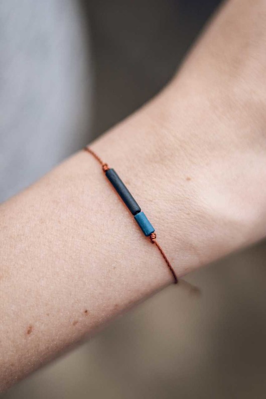 bransoletki ceramiczne Bransoletka Porcelanowa Mono Tube 1