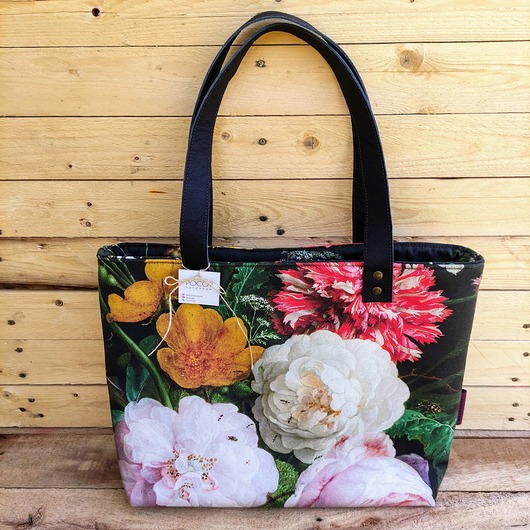 torby na ramię Torba na ramię "Kwitnąca łąka" handmade