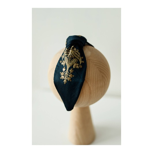 opaski do włosów Opaska z haftem