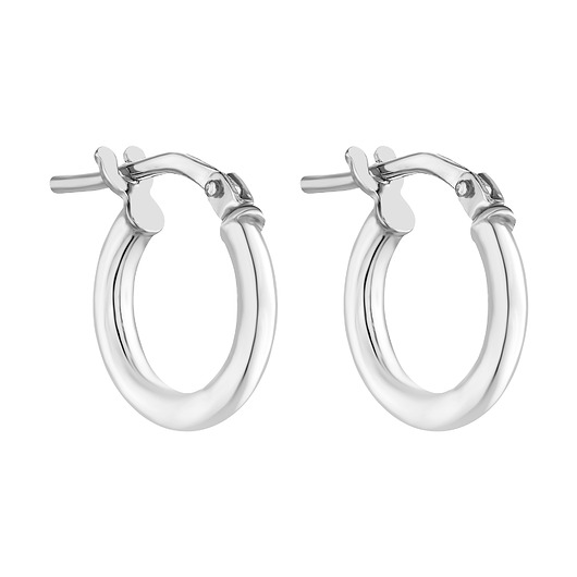 kolczyki srebrne Srebrne kolczyki małe kółeczka