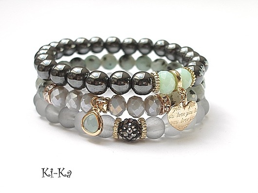 Grey and mint /30.04.2015/ - set KiKa pracownia