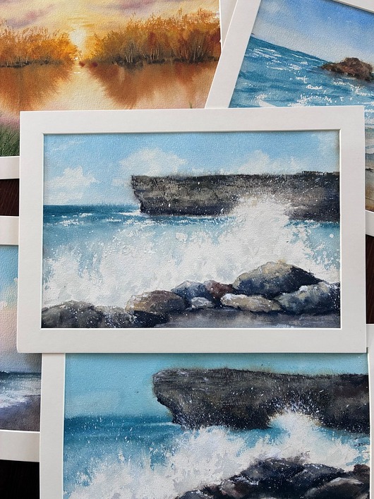 obrazy Akwarela - Fuerteventura II/2026