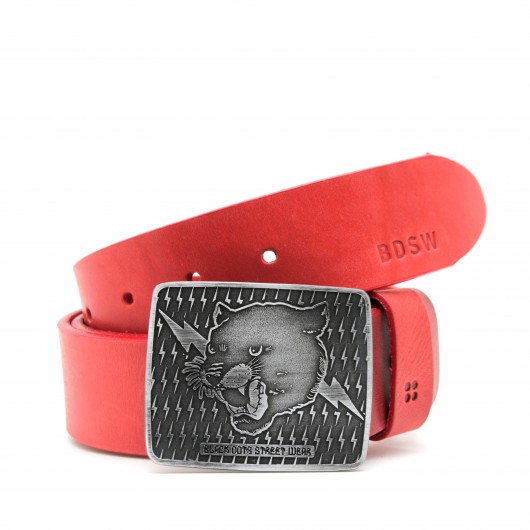 Red Panther Black Dots