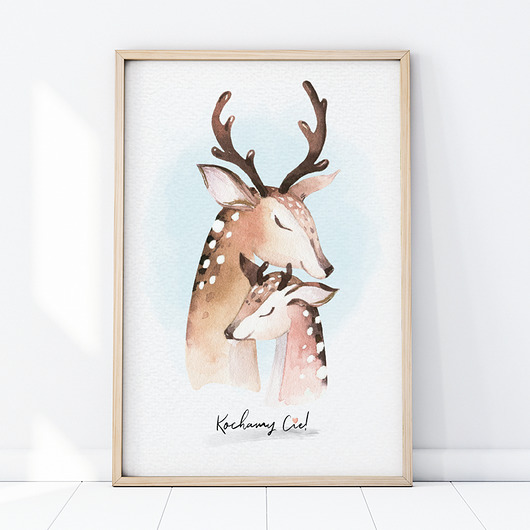 PLAKAT KOCHAMY CIĘ! P104 Yoko Design