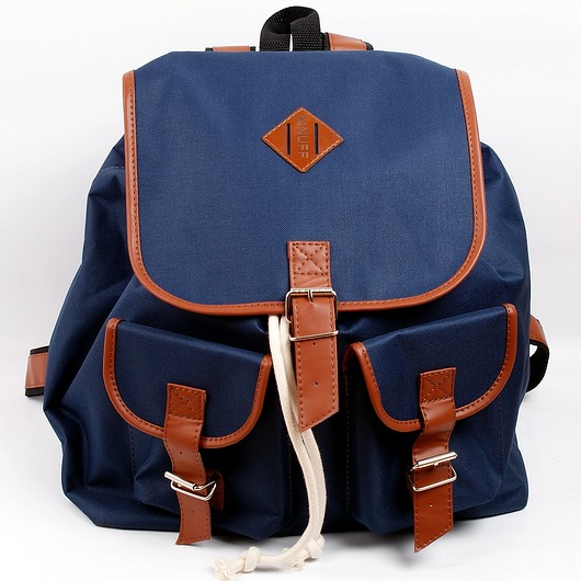 Plecak Nuff - navy & brown Nuff