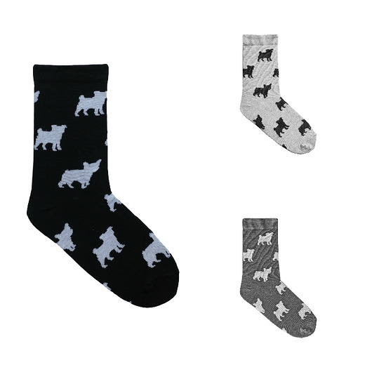 Skarpetki 3pack Kozacki Mops
