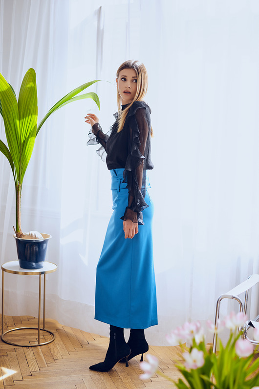 spódnice midi Spódnica Midi Ołówkowa Marlene