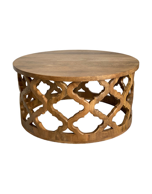 stoliki kawowe Stolik HUGGEN STOR Karmel