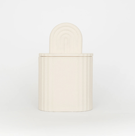 świeczniki i świece Arco Iris Nude- świeca w ceramice