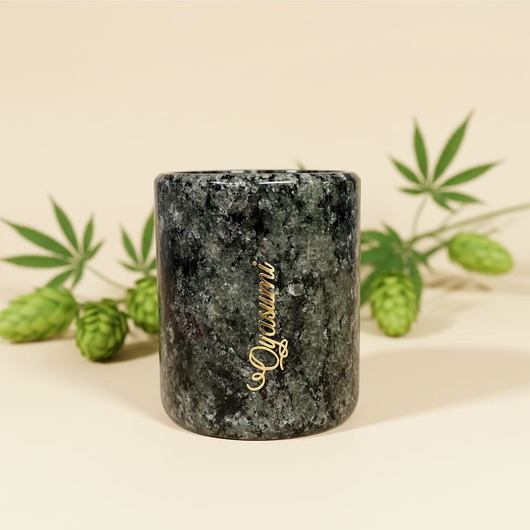 świeczniki i świece Świeca zapachowa z wosku oliwnego Holenderskie Niebo - Luxury Stone