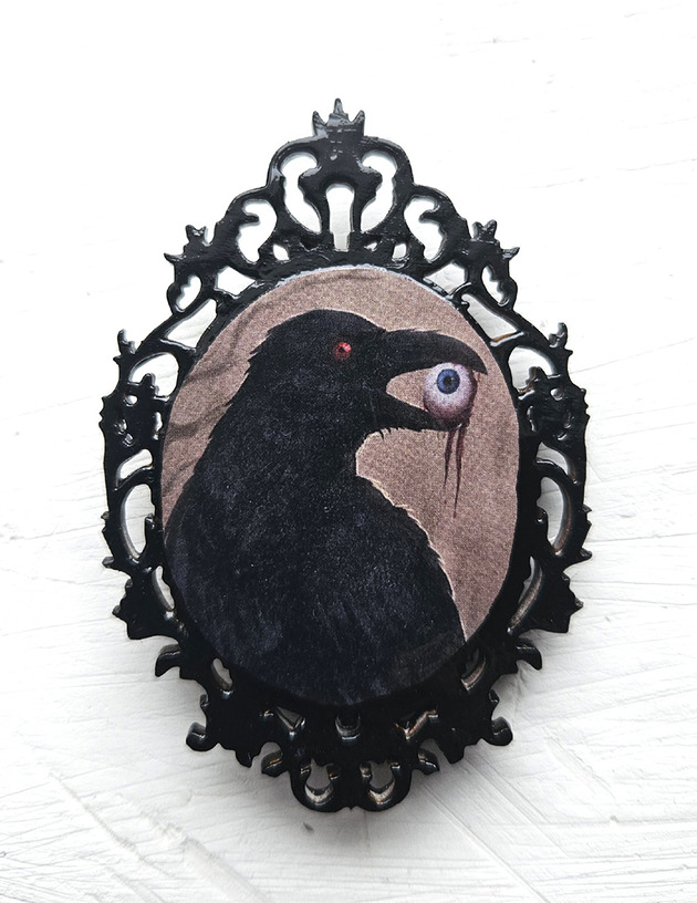broszki Broszka Kruk