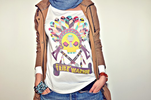 Tribe Warrior Longsleeve  DONT NEED NO SAMURAI