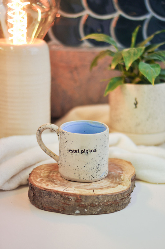 kubki Kubek Ceramiczny 250 ml "jesteś piękna"