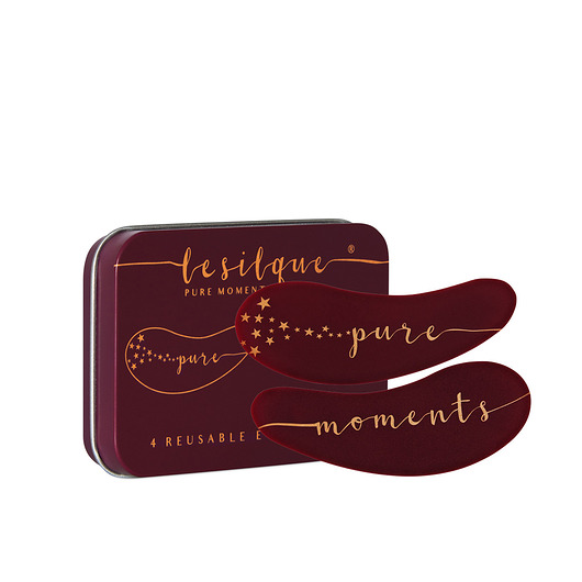 akcesoria dla niej LE SILQUE Wielorazowe silikonowe płatki pod oczy - 4 sztuki