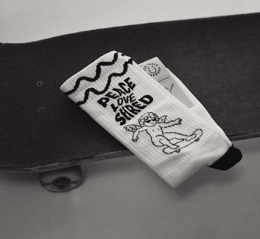 skarpetki męskie Skarpetki Peace Love Shred