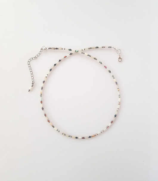 chokery Naszyjnik z Awenturynem Kolory Natury v Simple