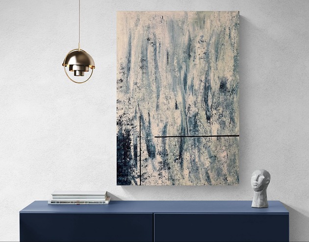 obrazy Falling Star, autorski malowany obraz