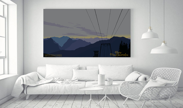 plakaty Plakat Panorama Alp