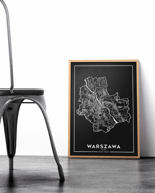 Plakat Miasto - Warszawa Peszkowski Graphic