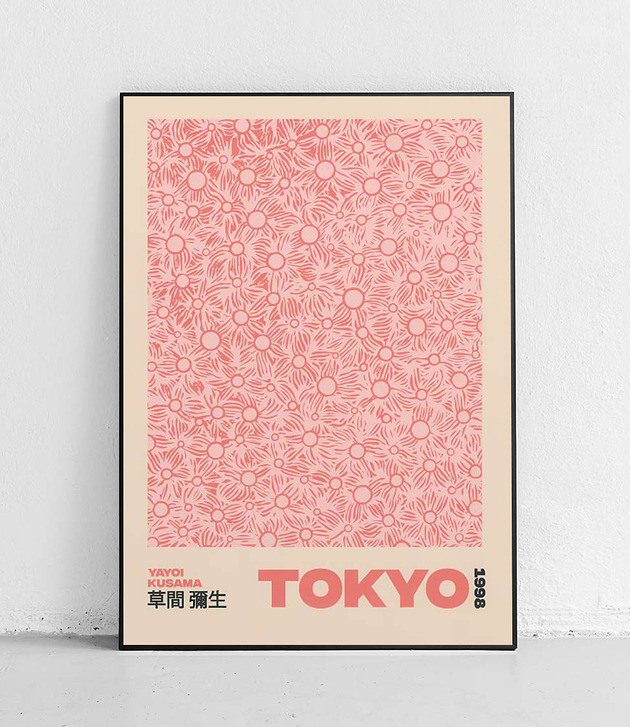 plakaty Plakat Yayoi Kusama Tokyo 1998