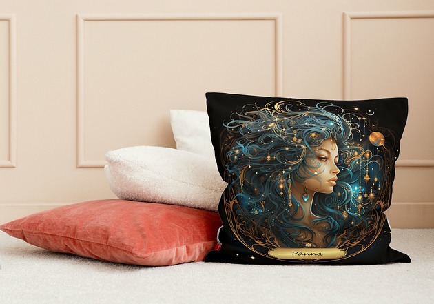 poduszki z grafiką Poduszka znak zodiaku horoskop poduszka prezent znaki zodiaku panna