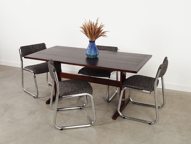 stoły Stół dębowy, duński design, lata 70, produkcja: Farstrup M