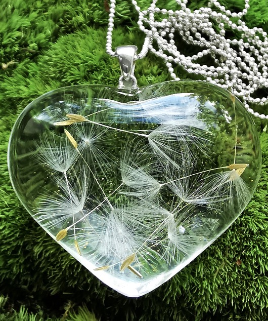 Wisior - serce z dmuchawcami Grol Jewellery