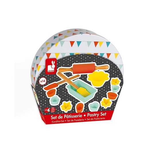 zabawki - inne Zestaw akcesoriów kuchennych Happy day dla dzieci 3+ Janod
