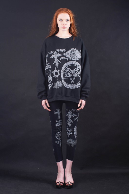 black metal  ODIO TEES