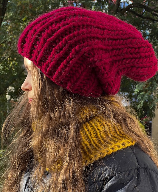 czapki damskie Bardzo gruba zimowa czapka 100% wełna borodowa