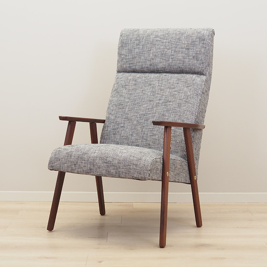 fotele Fotel mahoniowy, duński design, lata 60, produkcja: Dania