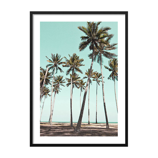 Playa de Palma Trees, Poster - Różne rozmiary mermer