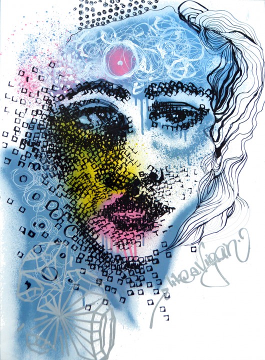 Grafika na papierze kellybubble