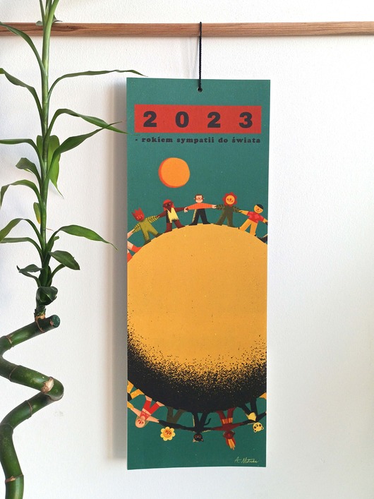 kalendarze i plannery Bezplastikowy kalendarz wiszący 2023
