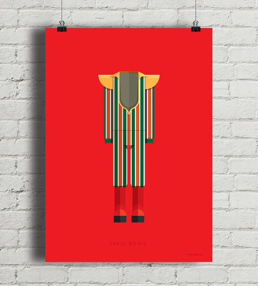 Plakat David Bowie  minimalmill