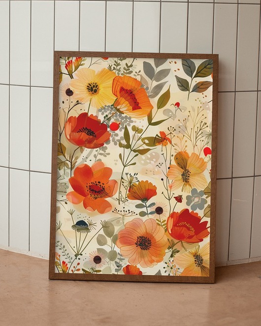 plakaty Plakat - Boho garden 1